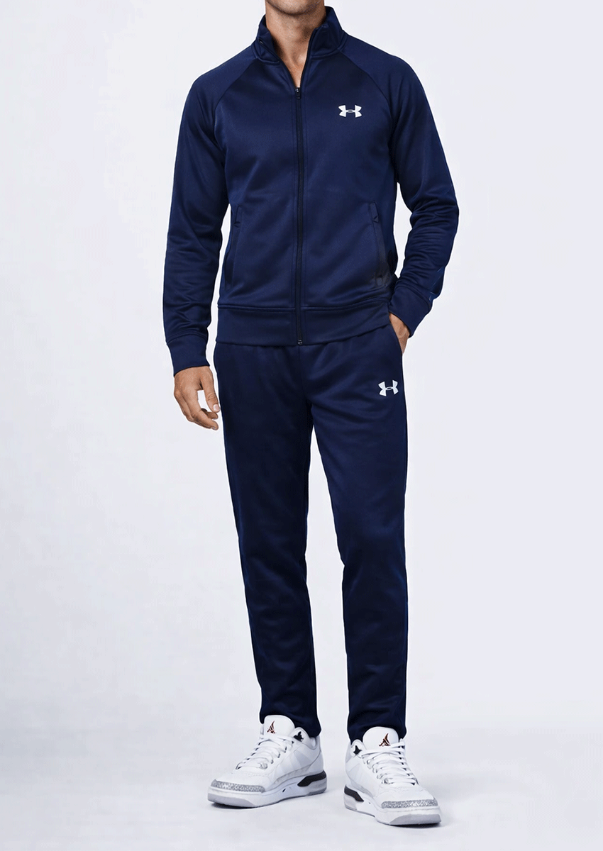 Under Armr Branded Navy Blue Tracksuit Set UCS-05