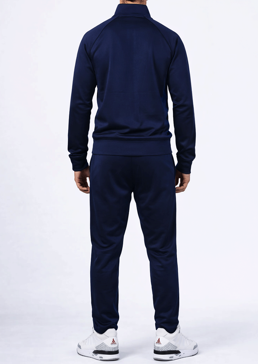 Under Armr Branded Navy Blue Tracksuit Set UCS-05