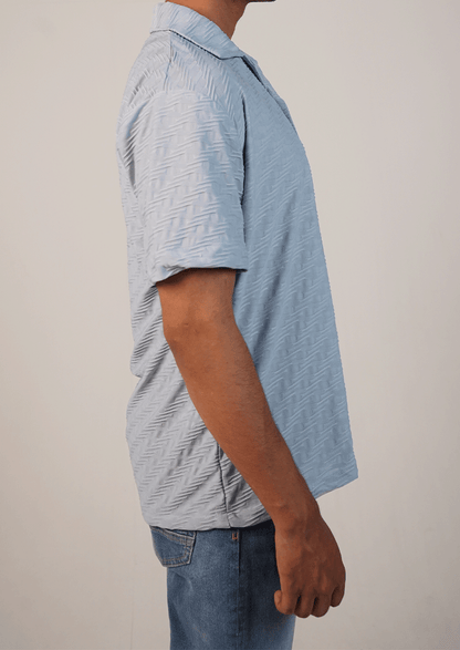 Pegadoor Branded Mens Casual Shirts-Sky Blue MCS-52