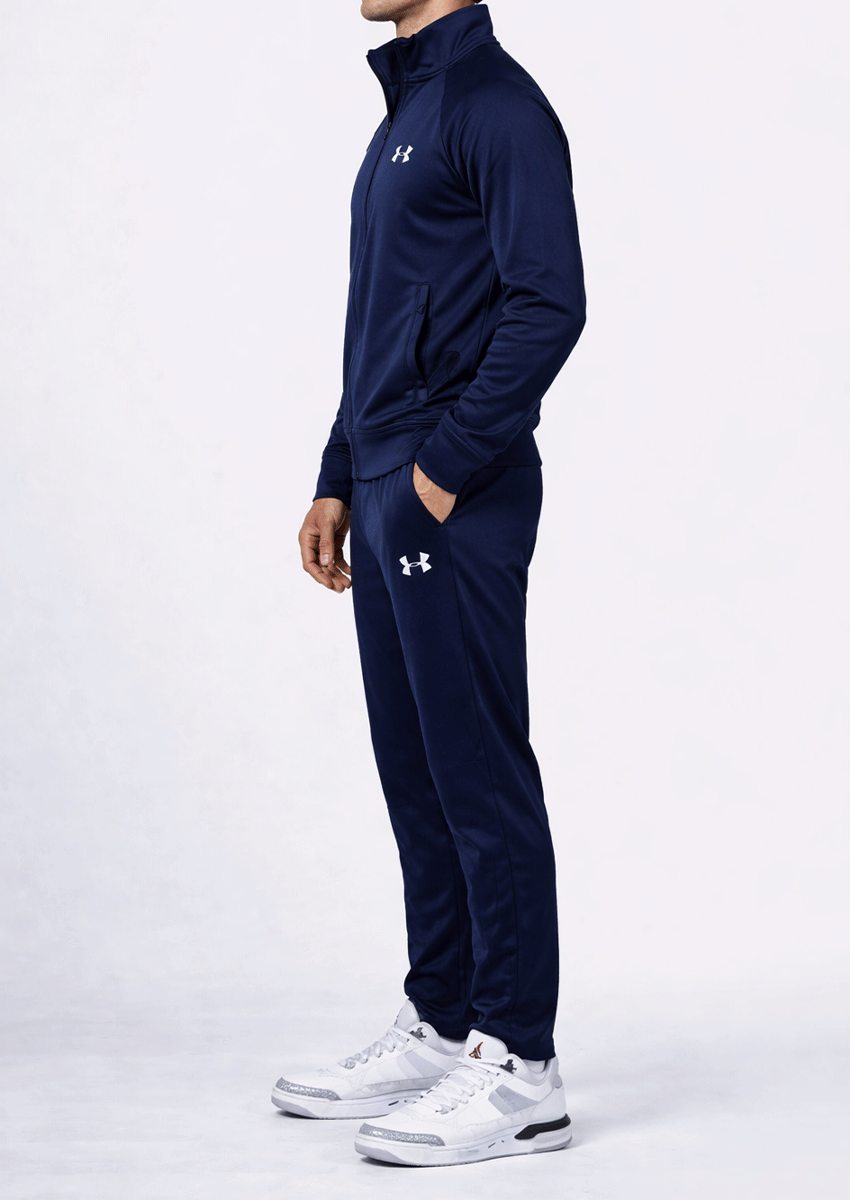 Under Armr Branded Navy Blue Tracksuit Set UCS-05