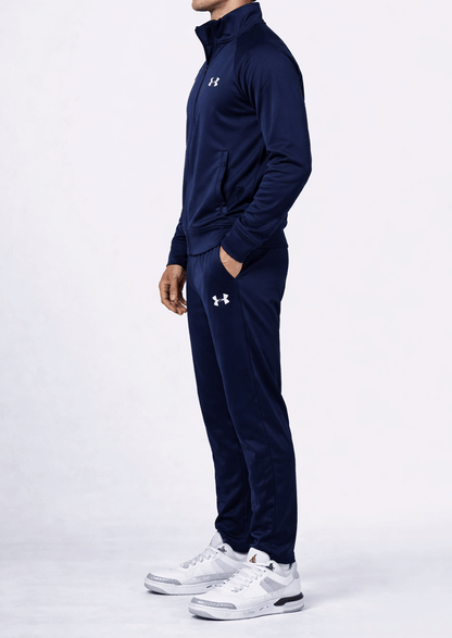 Under Armr Branded Navy Blue Tracksuit Set UCS-05