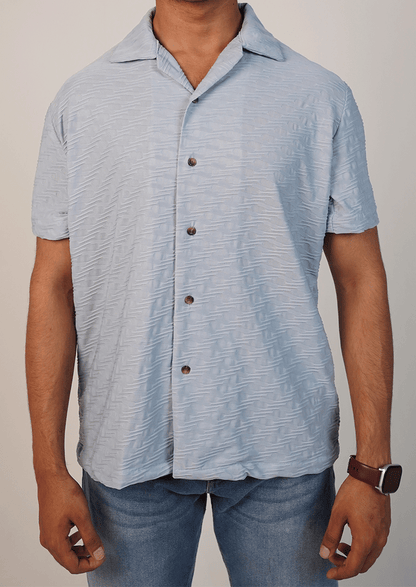 Pegadoor Branded Mens Casual Shirts-Sky Blue MCS-52