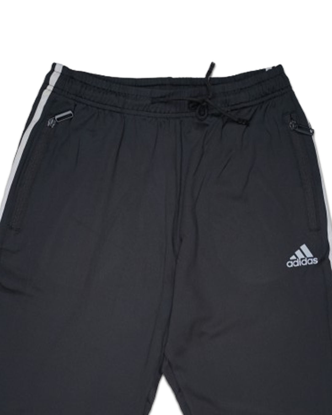Adids Branded Men’s Black Dri-Fit Half Striped Jogger Pants MDTR-06