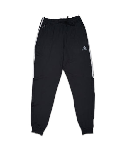 Adids Branded Men’s Black Dri-Fit Half Striped Jogger Pants MDTR-06