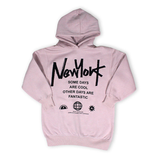 ZR Girl's Kangroo Hoodie Pink Color KH-03