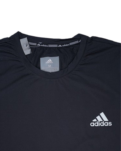 Adids Men’s Athletic Crew Neck Dri-fit T-Shirt - Black MDT-24