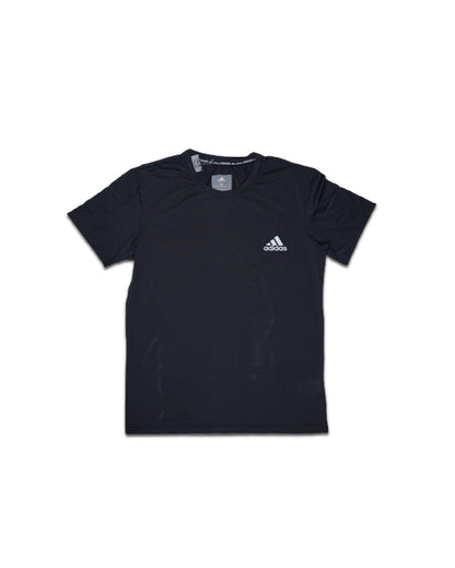 Adids Men’s Athletic Crew Neck Dri-fit T-Shirt - Black MDT-24