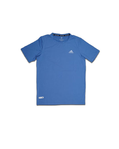 Adids Men’s Breathable Crew Neck Sports Dri-fit T-Shirt – Royal Blue MDT-29
