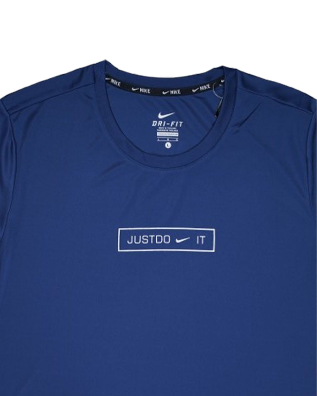 NIKK Men’s Nike Dri-FIT “Just Do It” Graphic T-Shirt – Navy Blue MDT-31
