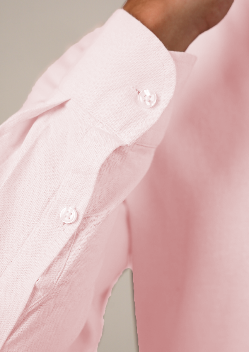 Moos Branded Mens Casual Shirt-Blush Pink MCS-47