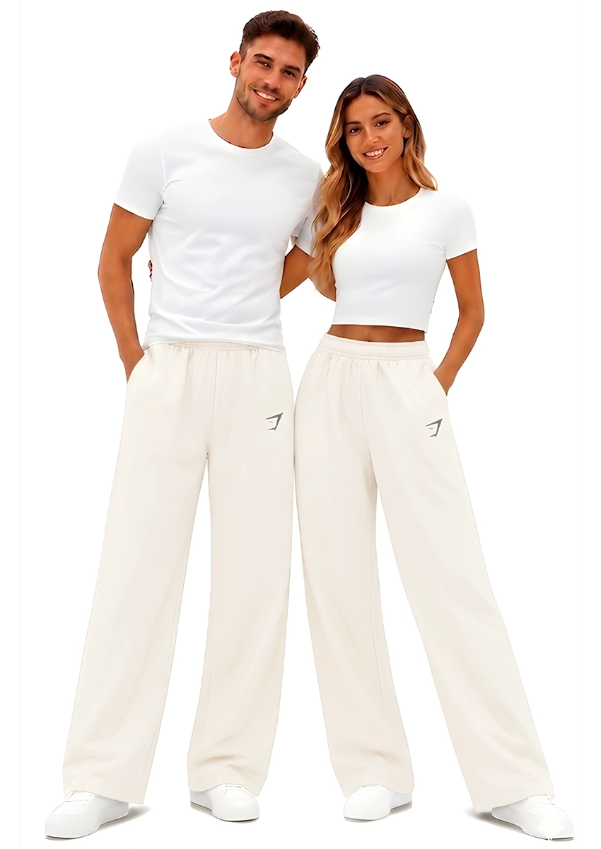 Sharke Branded Men's Trouser Off White Colour UT-35