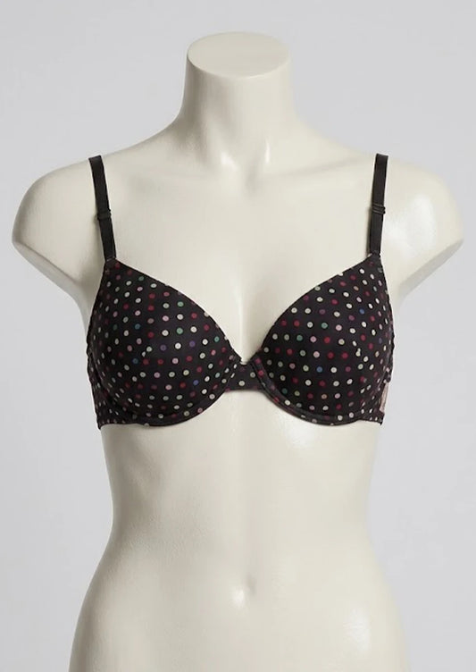 Branded Women's Multi-Color Polka Dot Bra WBS-01