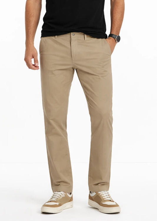 Spring Fld Branded Men's Slim Fit Chino Pant Camel Brown Color MCP-01