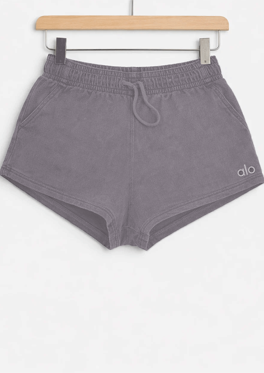 ALOS branded Womens Shorts-Grey MWS-26