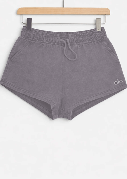 ALOS branded Womens Shorts-Grey MWS-26