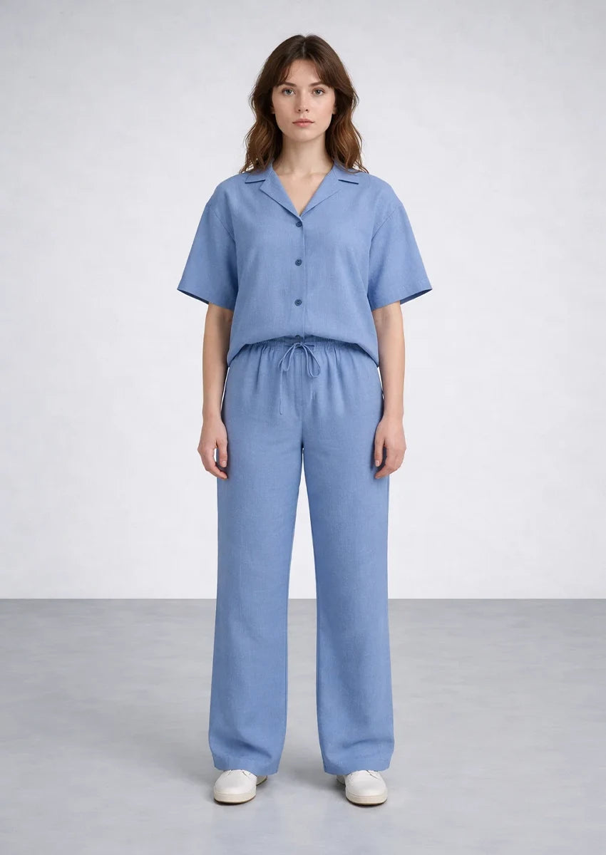 Zelig Branded Blue Co-Ord Set WCS-12
