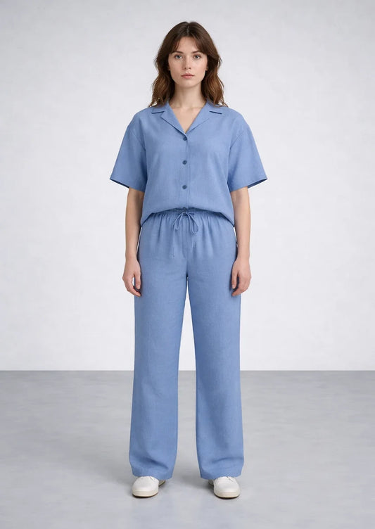 Zelig Branded Blue Co-Ord Set WCS-12