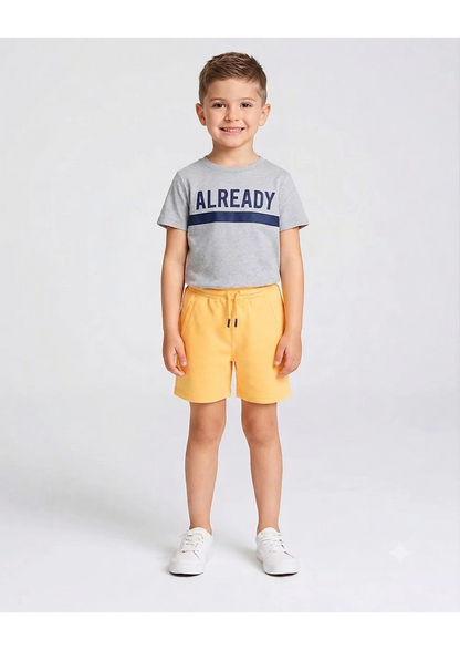 ZARRAA Boy's Premium Shorts Yello Color BST-11