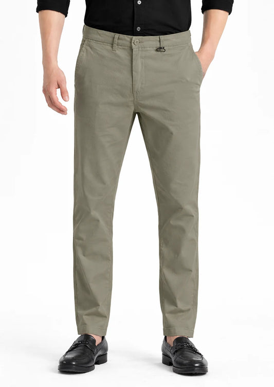 Bersk Branded Men's Slim Fit Chino Pant Green Color MCP-22