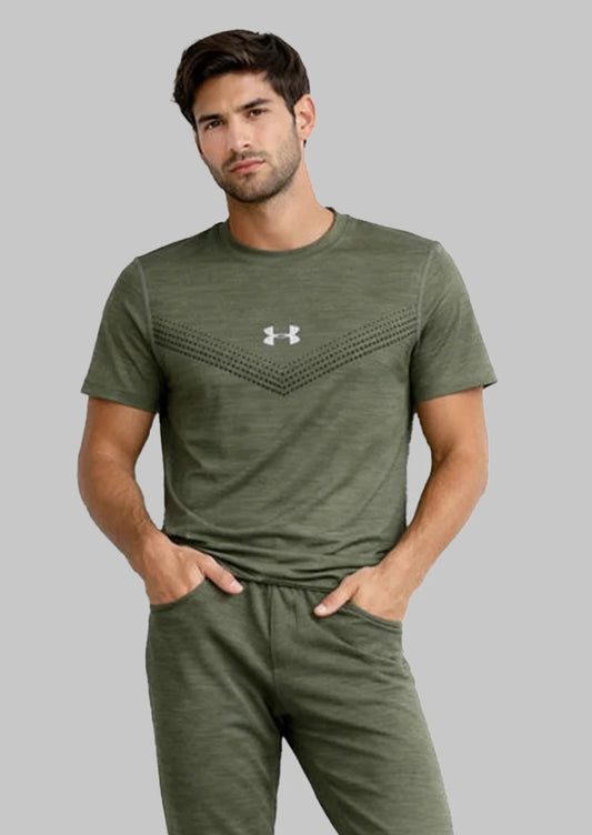 Under Armr Dry Fit T-Shirt – Olive Green MDT-21