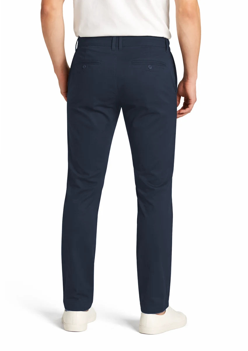 MLNN Branded Men's Slim Fit Chino Pant Navy Blue Color MCP-10