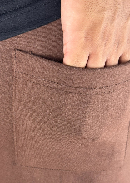 Bersk Branded Uni-Sex Trouser Chocolate Colour UT-39