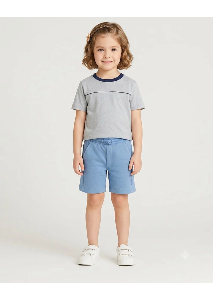 ZARRAA Boy's Premium Shorts Blue Color BST-17