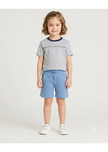 ZARRAA Boy's Premium Shorts Blue Color BST-17