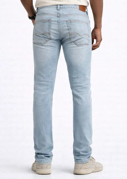 Pepy Branded Slim-Fit Jeans-Ice Blue MJ-26