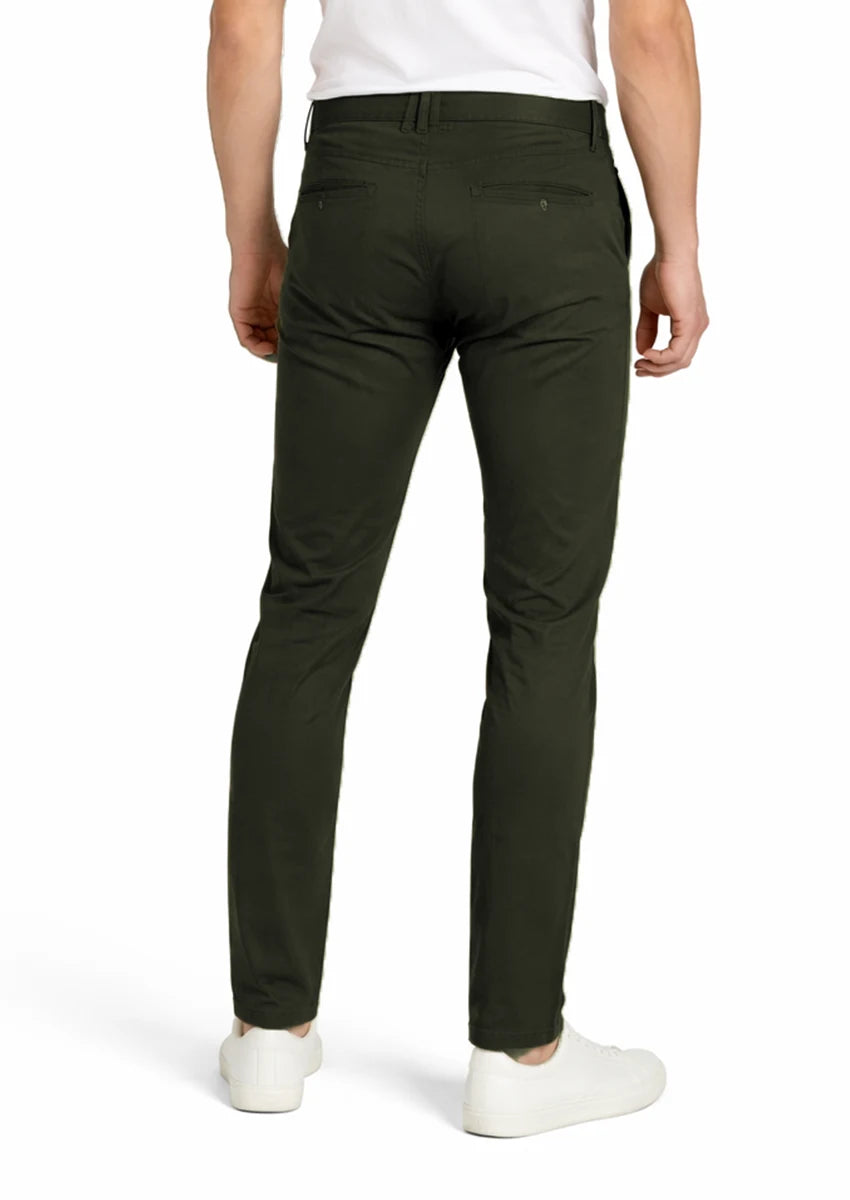 Zelig Branded Men's Slim Fit Chino Pant Green Color MCP-13