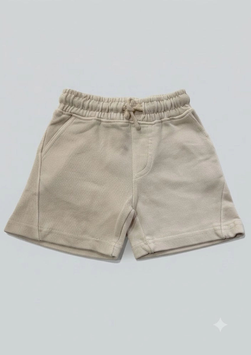 Zarraa Kid's Casual Short Cream Color KST-03