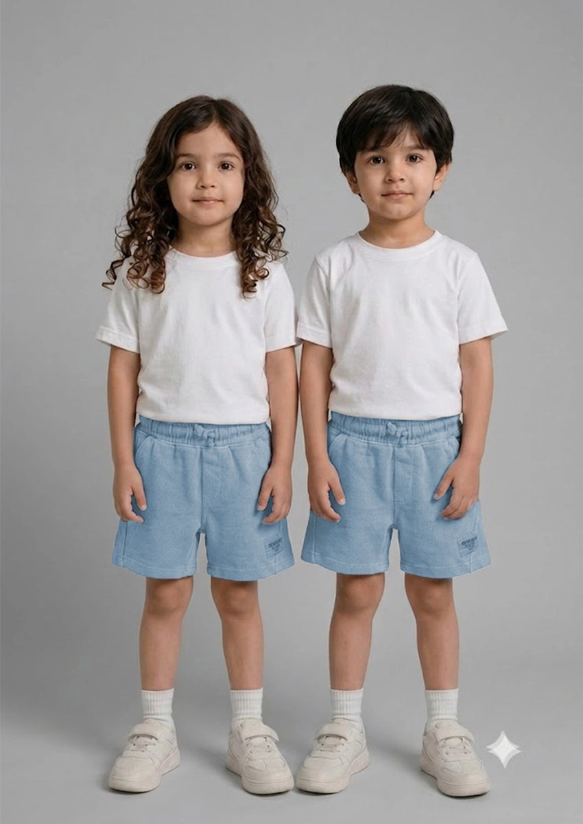 Zarraa Kid's Casual Short Sky Blue Color KST-05