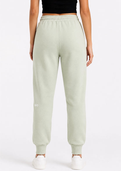 Alos Branded Women’s Thick Fleece Trouser – Sage WTR-06