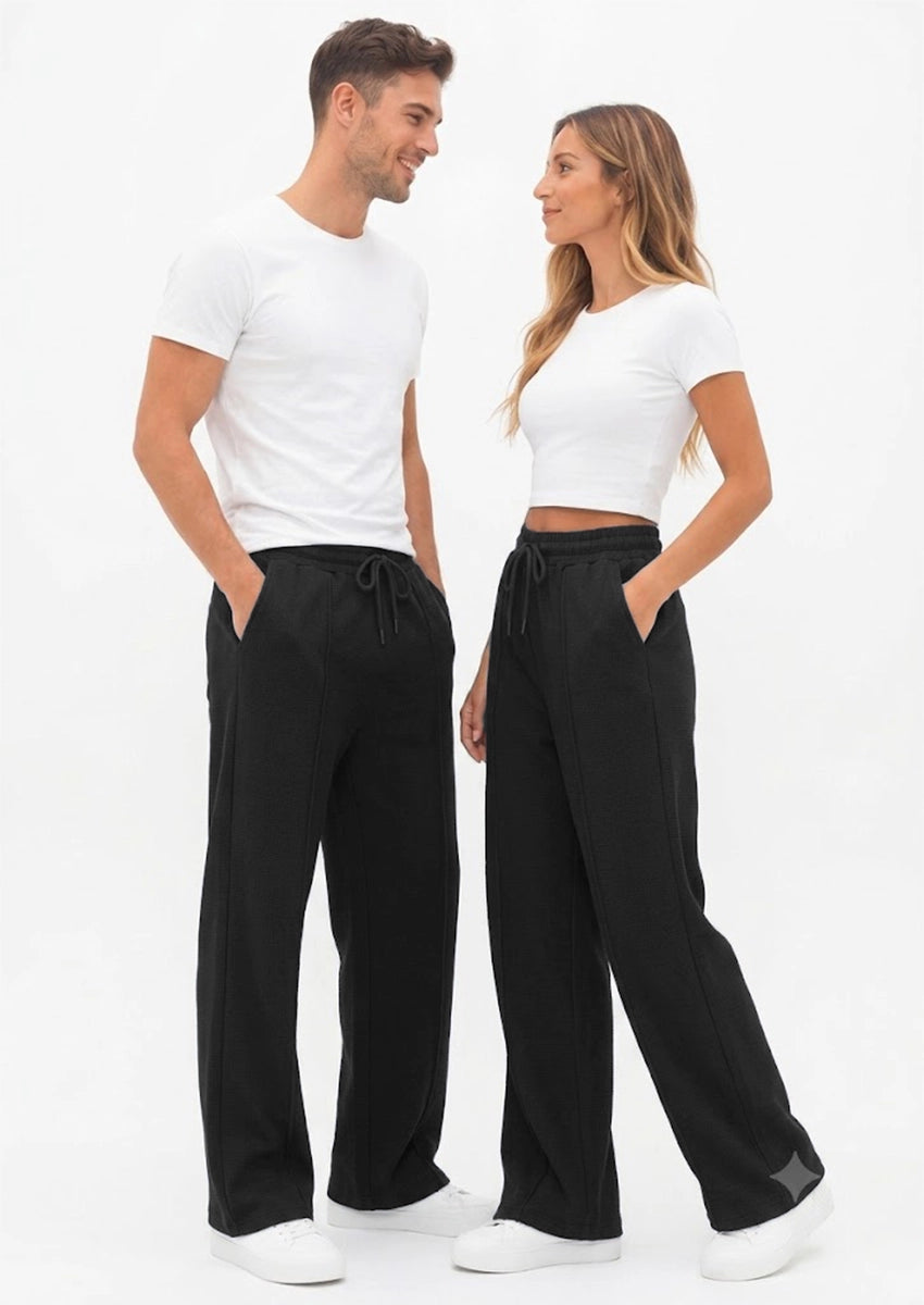 Bersk Branded Uni-Sex Trouser Black  Colour UT-40