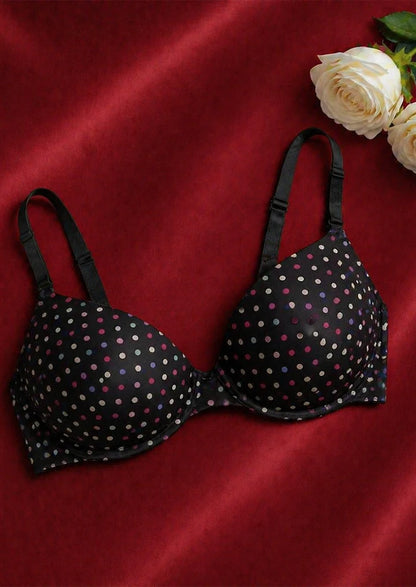 Branded Women's Multi-Color Polka Dot Bra WBS-01