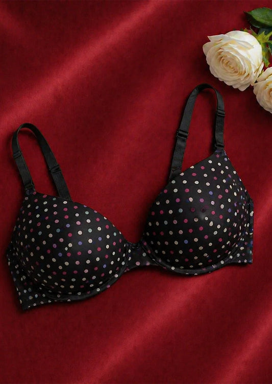 Branded Women's Multi-Color Polka Dot Bra WBS-01