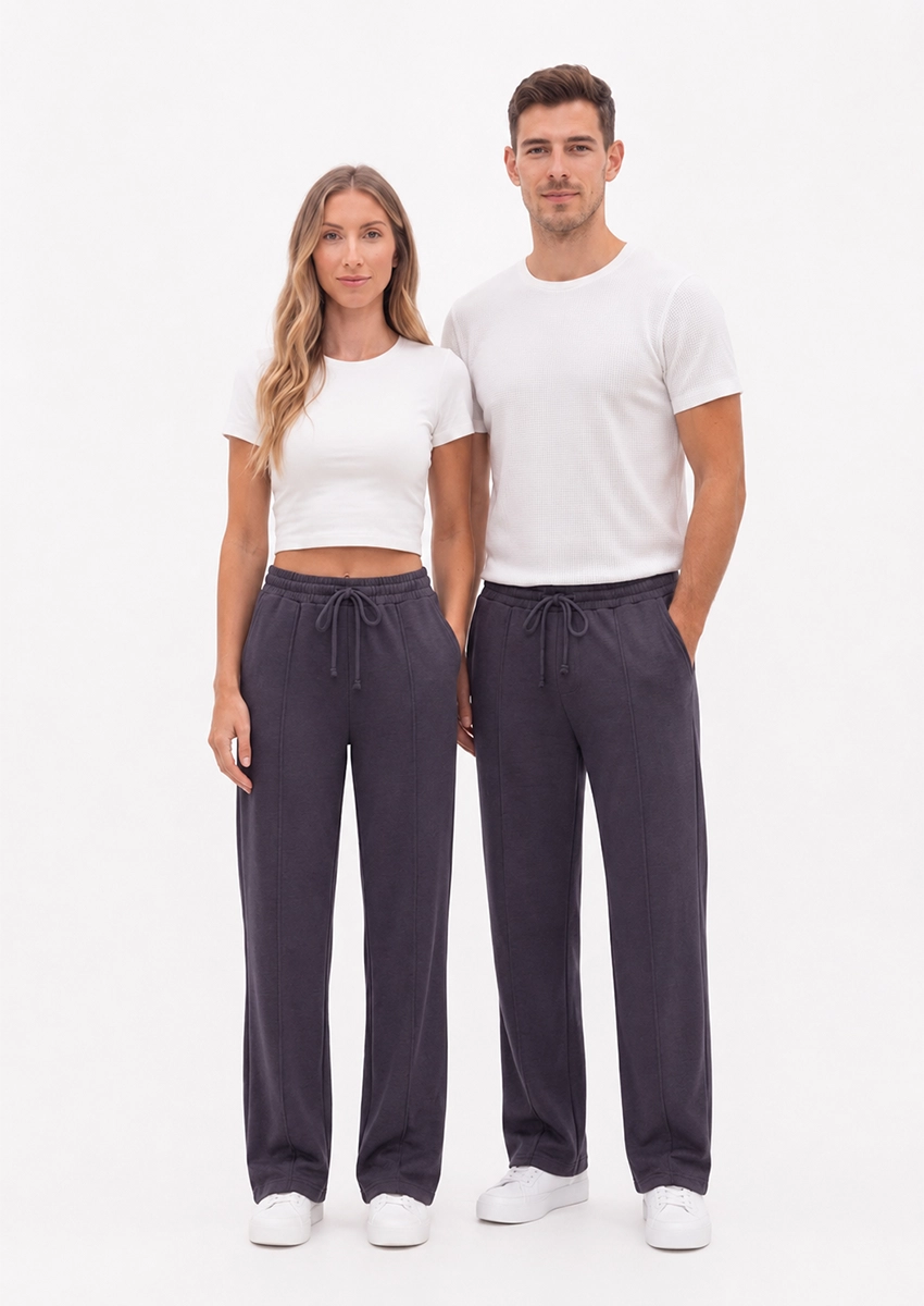 Bersk Branded Uni-Sex Trouser Grey Colour UT-41