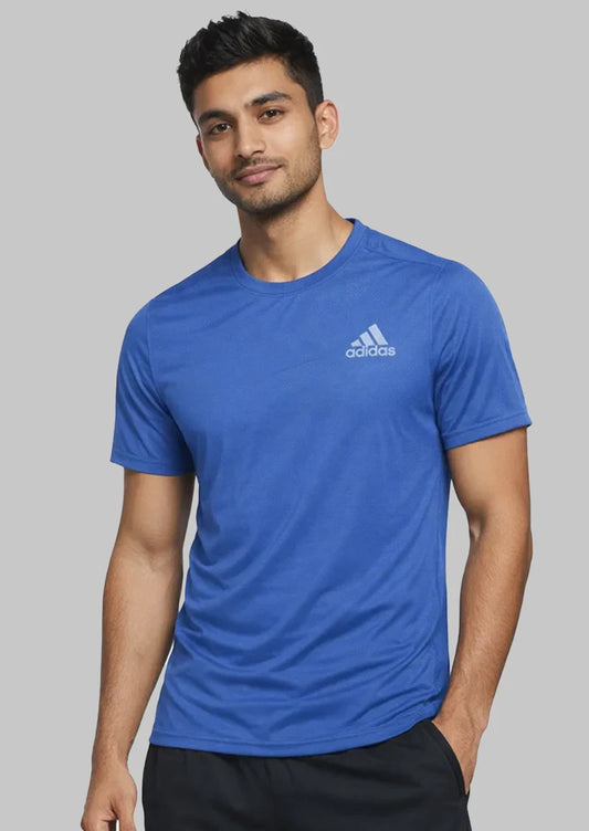 Adeds Men’s Breathable Crew Neck Sports Dry Fit T-Shirt – Royal Blue MDT-29