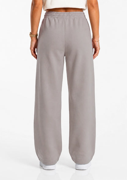 Sinsaey Branded Women's Wide-leg Trouser Light Khaki Color WTR-02