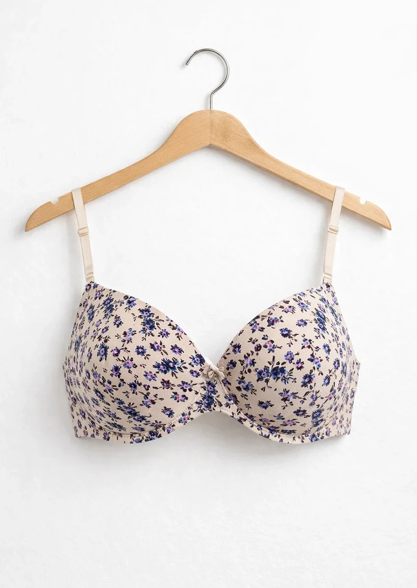 Branded Women's Floral Printed Bra WBS-03