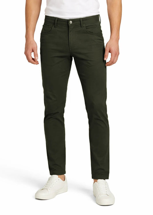 Zelig Branded Men's Slim Fit Chino Pant Green Color MCP-13