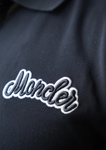 Monclar Branded Polo T-shirt Black Color SP-02