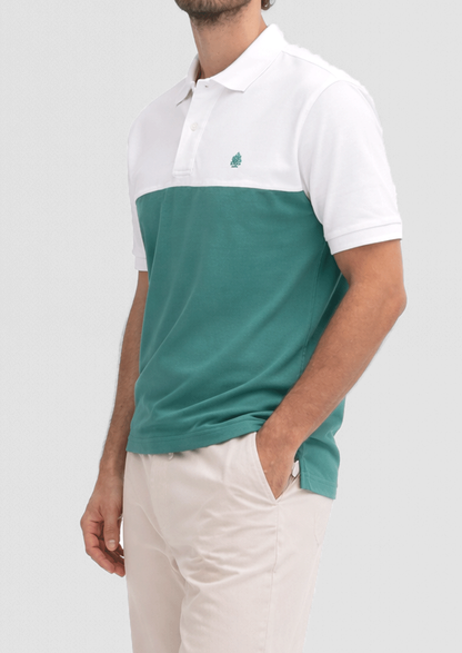 Spring Fld Branded Men’s Polo T-shirt – Sage Green MPT-75