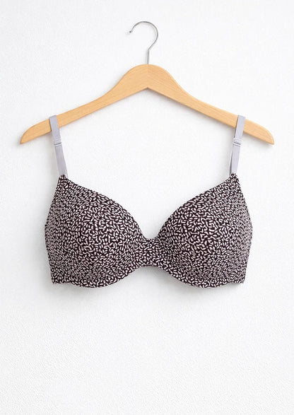 Branded Women's Micro-Print Bra WBS-02