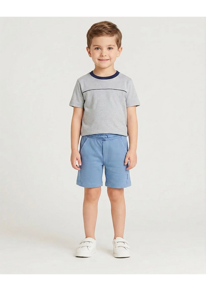ZARRAA Boy's Premium Shorts Blue Color BST-17