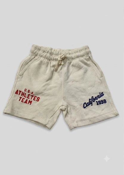 Zarraa Kid's Casual Shorts Off White Color KST-02
