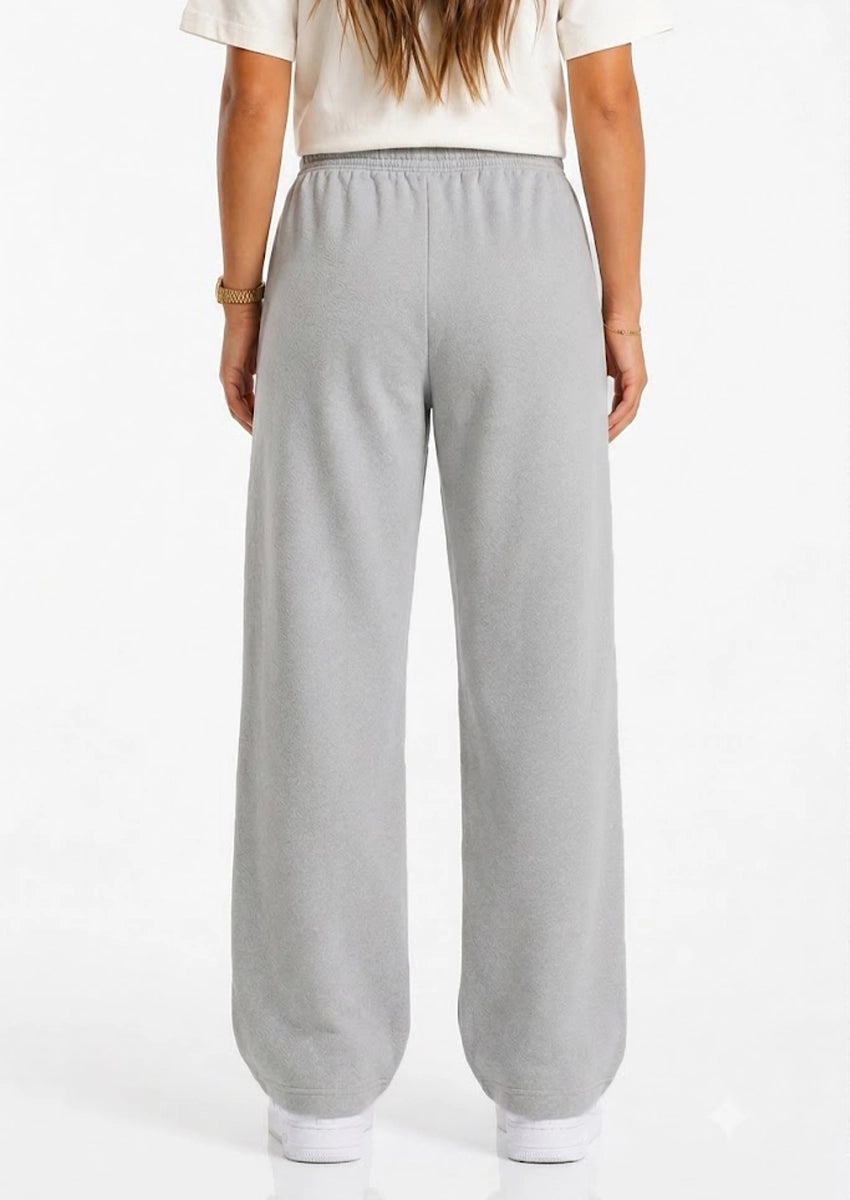Sinsaey Branded Women's Wide-leg Trouser Grey Color WTR-04