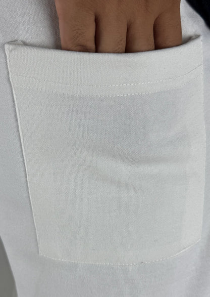 Bersk Branded Uni-Sex Trouser White Colour UT-43