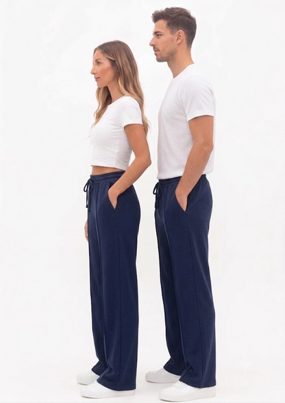 Bersk Branded Uni-Sex Trouser Navy Blue Colour UT-45