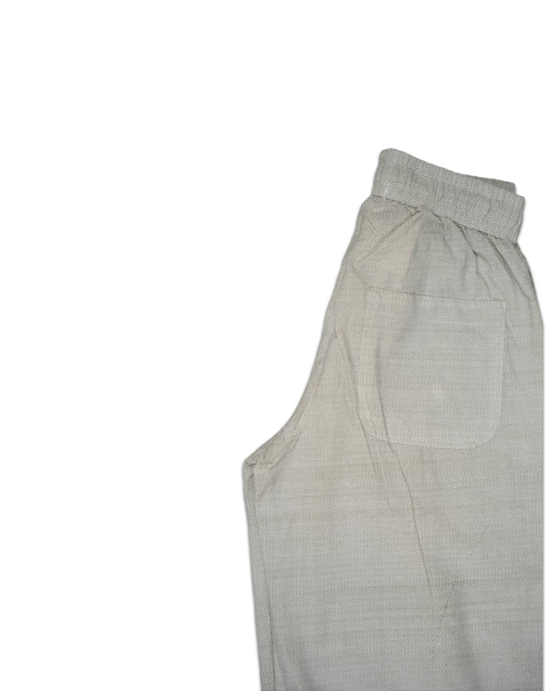 Zelig Branded Unisex Relaxed Fit Trouser - Light Grey UT-31